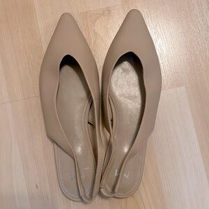 Marc Fisher Tan Flats